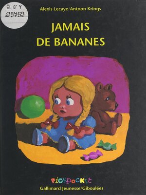 cover image of Jamais de bananes